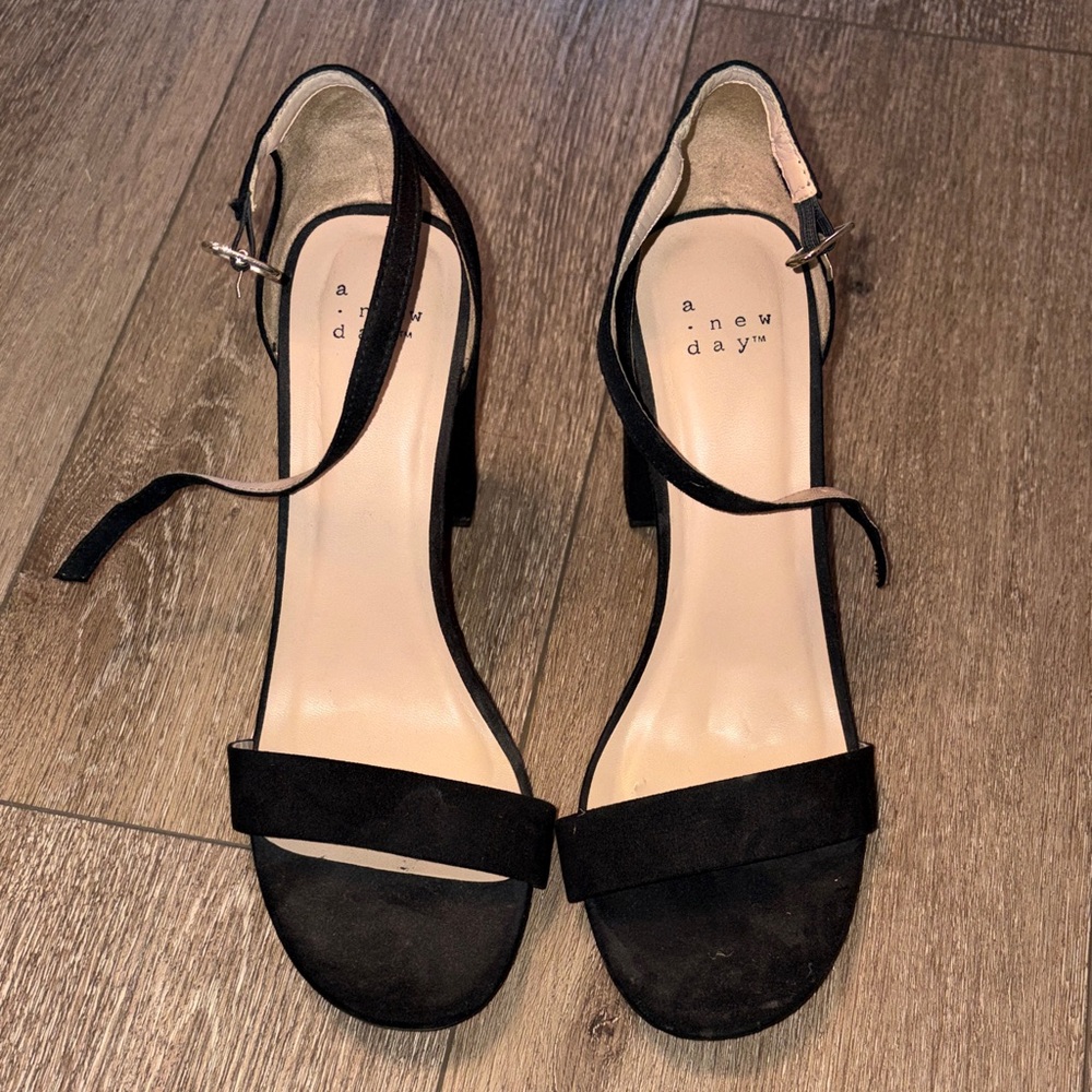 A New Day Elegant Black Heels